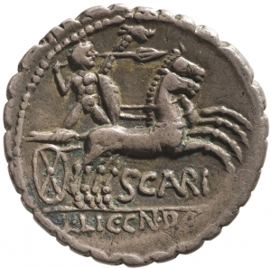 Röm. Republik: M. Aurelius Scaurus und L. Licinius und Cn. Domitius