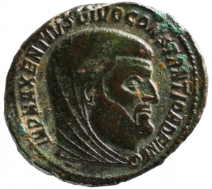Maxentius für Divus Constantius I.