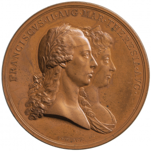 Habsburg: Kaiser Franz II./I. und Maria Theresia Karolina von Bourbon-Neapel (dessen zweite Gemahlin)