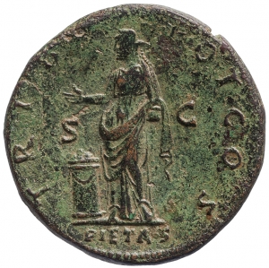 Hadrianus für Antoninus I. Pius