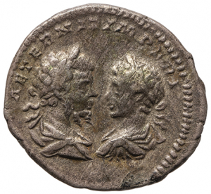 Septimius Severus mit Iulia Domna und Antoninus III. (Caracalla)