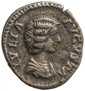 Septimius Severus mit Iulia Domna und Antoninus III. (Caracalla)